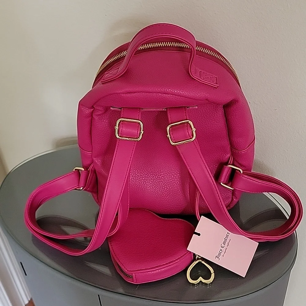 Juicy Courture Barbie Pink Mini- Backpack & Coin bag - Picture 2 of 7